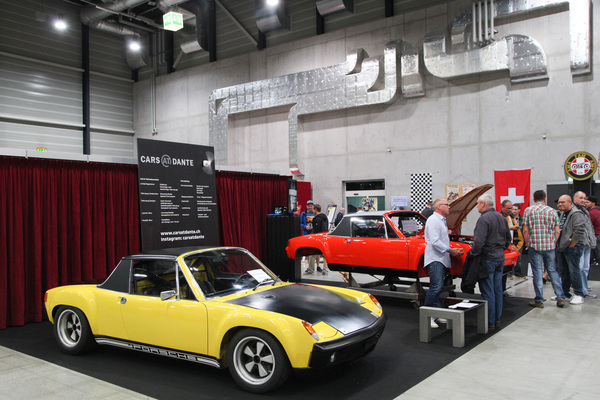 Zweimal Porsche 914 bei Cars at Dante - Swiss Classic World Luzern 2019