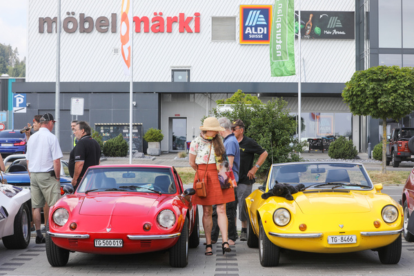 Zweimal Puma aus Brasilien als Coupé und Cabriolet - Fantastic Plastic in Rickenbach 2023