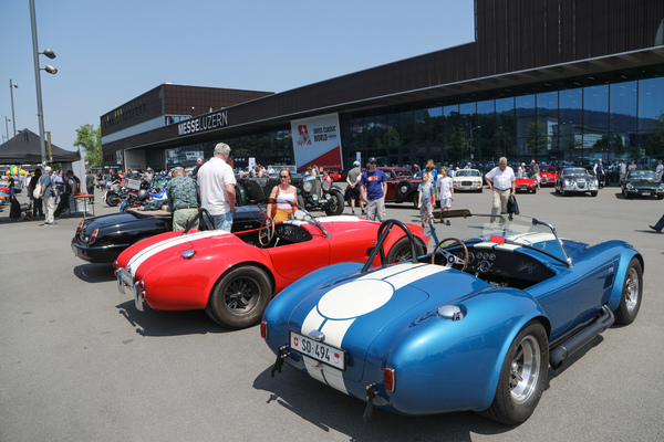 Two Shelby Cobras, always a guarantee for attention - Swiss Classic World Lucerne 2023