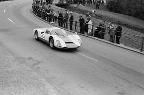 Zwimpfer Sigi in the Porsche Carrera 6 - at the former Kerenzerberg Revival