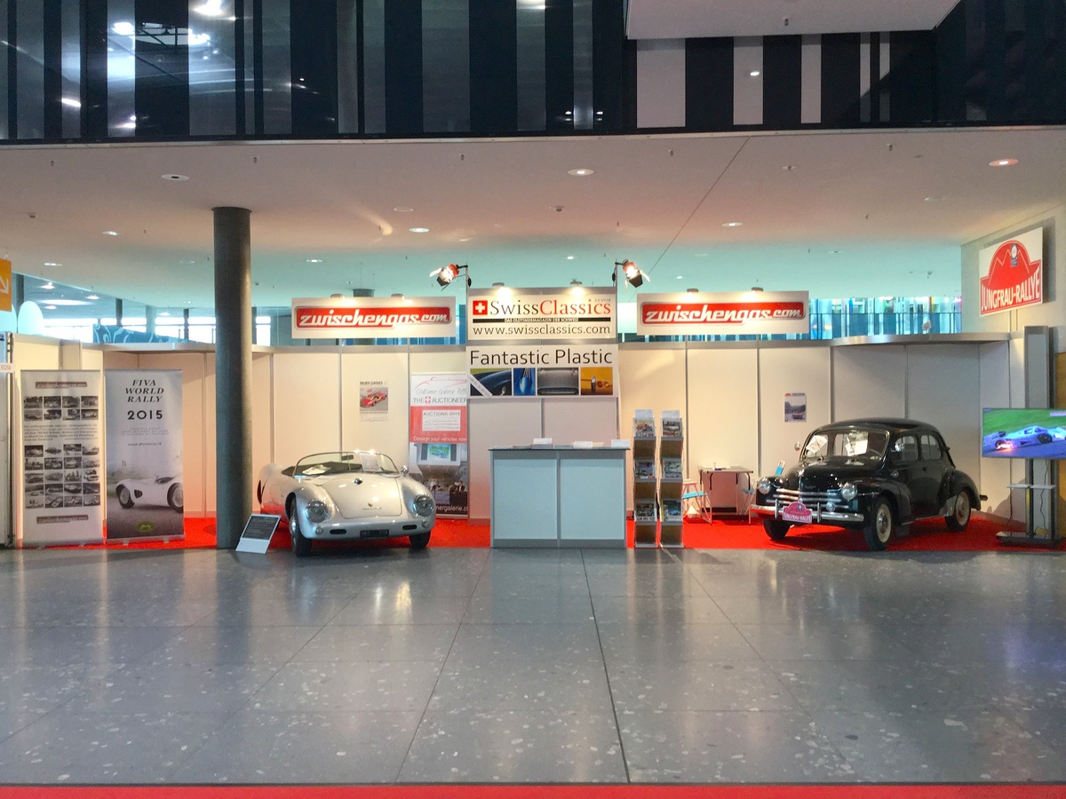 Zwischengas-Stand auf der Retro Classics 2015