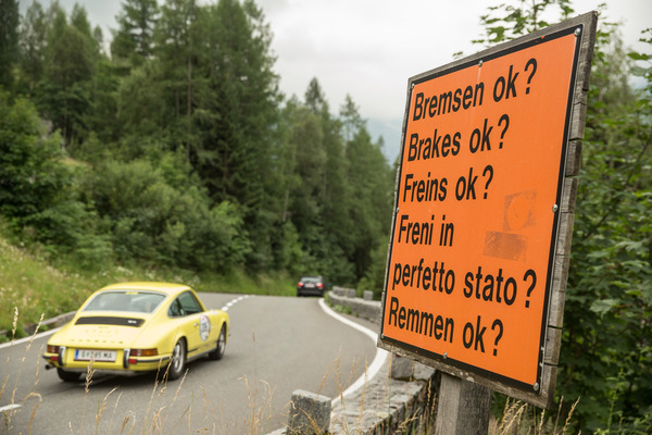 … alles genau ausgeschildert und …