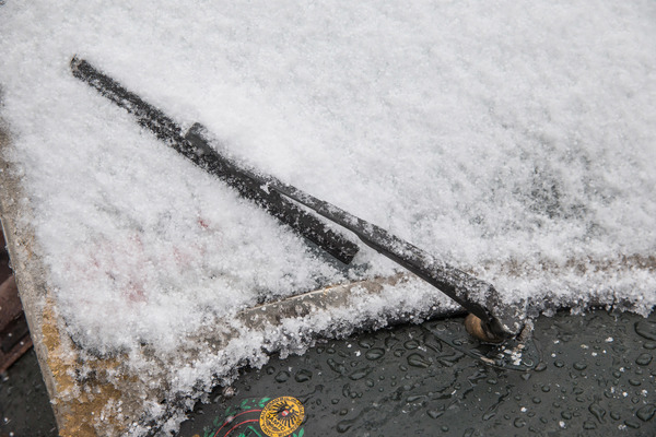 .. alles, was man sah, war eine weisse Wand.