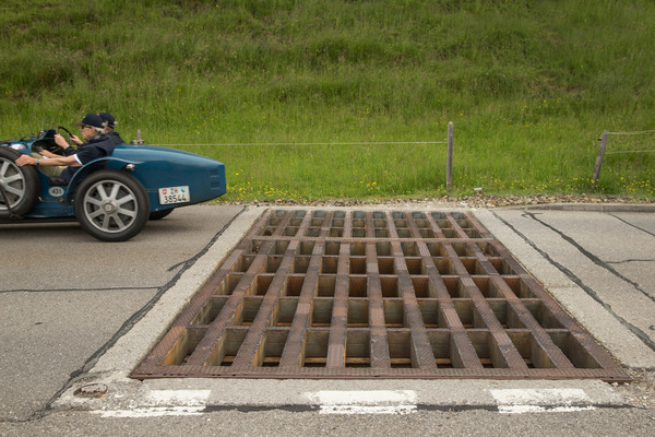 … also ganz schnell wieder weg hier.