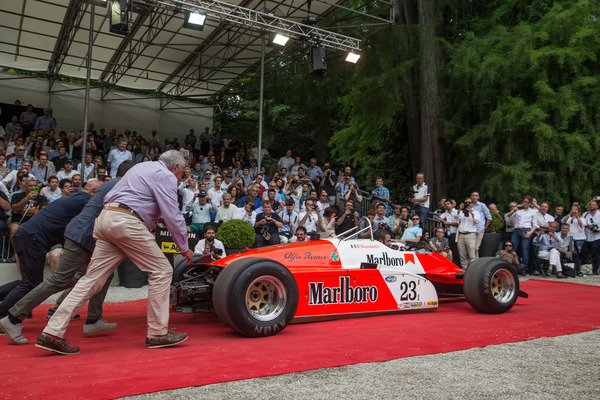 … auch mal vor den zahlreichen Augen des Publikums geschoben werden.