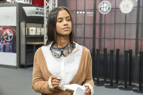 … bei der "Auto e Moto d`Epoca" wird, wie in der F1, ganz genau kontrolliert.