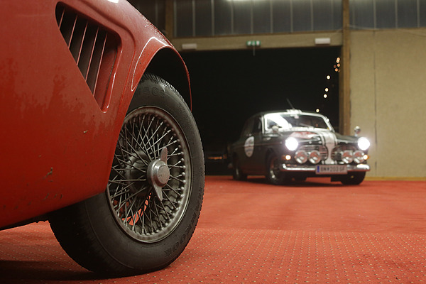 at the car inspection at the Planai Classic 2013