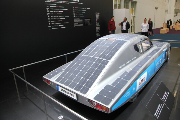 blue.cruiser Solar Car (2017) - Platz 2 bei der Bridgestone Solar Challenge 2017 - IAA in Frankfurt 2019