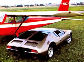 de Tomaso Mangusta (1970) - Kraft und Sicherheit - Aufnahme aus einem zeitgenössischen Verkaufsprospekt