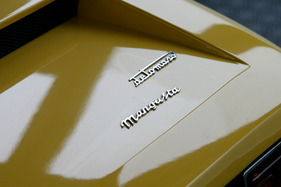 de Tomaso Mangusta (1970) - Schriftzug auf dem Heck