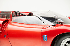 de Tomaso Sport 5000 Spyder Fantuzzi (1965) – Die höhere Scheibe des Sport 5000 stört das Design kaum
