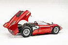 de Tomaso Sport 5000 Spyder Fantuzzi (1965) – Mittelmotor und seitliche Tanks