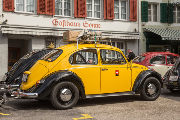 … denn der Postbote brauchte …