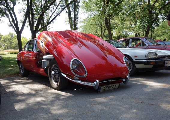 ...dessen riesiege Haube nicht mehr weiter aufgeht - Vienna Classic Days 2024