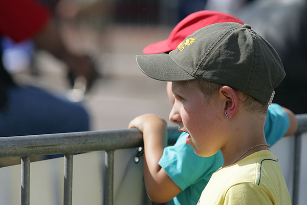 ... die Kinder zeigen grosse Begeisterung ...
