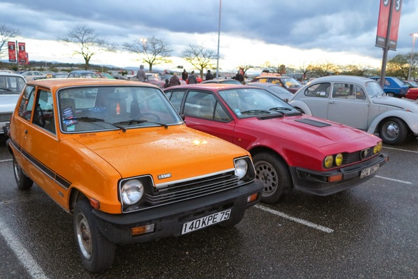 die amerikanische Ausführung des Renault R5 - an der Messe Epoqu’Auto in Lyon im November 2013