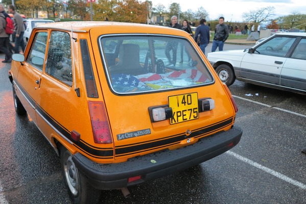 die amerikanische Ausführung des Renault R5 - an der Messe Epoqu’Auto in Lyon im November 2013