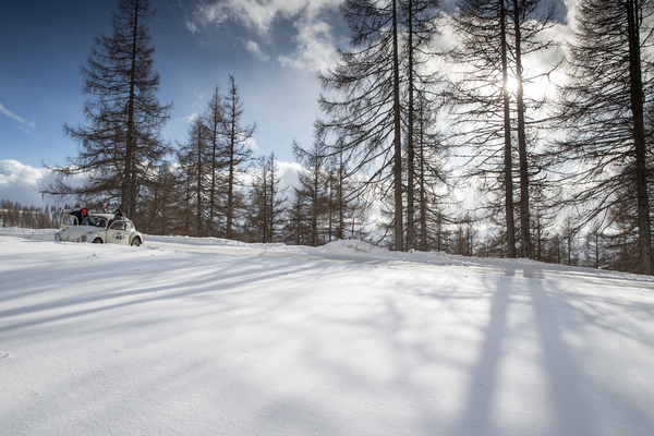 … ein anderer verpasste erst die Richtung, …