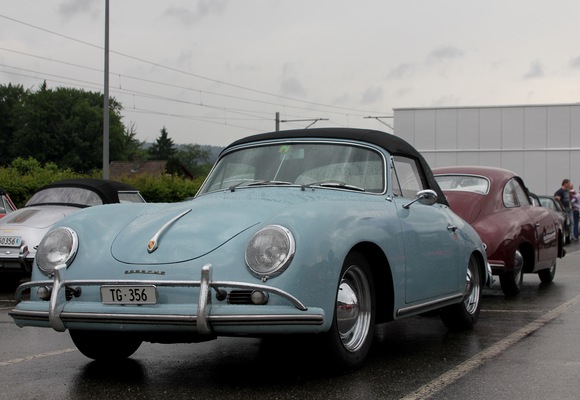 Bild: ein frühes 356 Cabriolet - Porsche Classic Day 2012