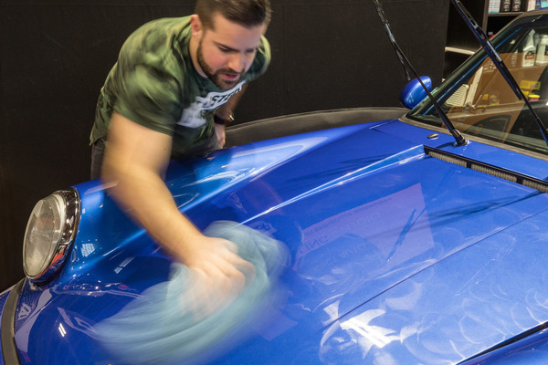 … einige müssen noch vor Ort geputzt werden …