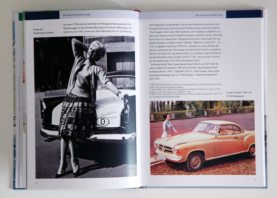 elegante Autos - Buch "Borgward-Chronik 1957"