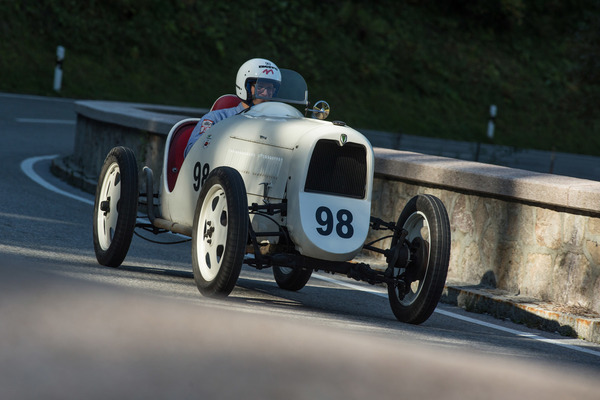 … er mit Zweitakter.