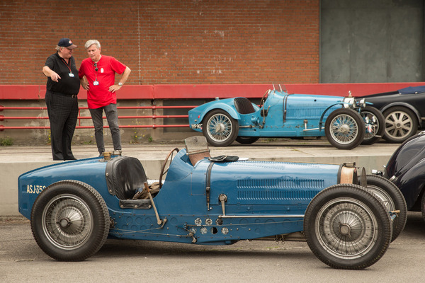 … gebührt ein spezieller Dank dem OK des "Bugatti Club Suisse"!