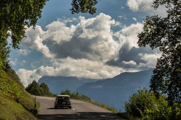 ... geht es der Sonne entgegen (auch wenn sie sich gelegentlich hinter Wolken versteckt).