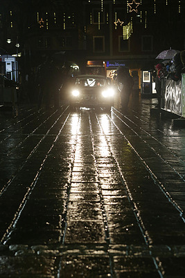 im Flachland ist es nass an der Planai Classic 2013