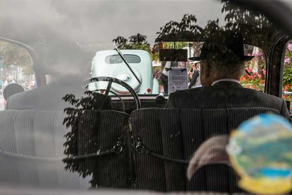 … konnte ein kleiner Stau nicht verhindert werden.