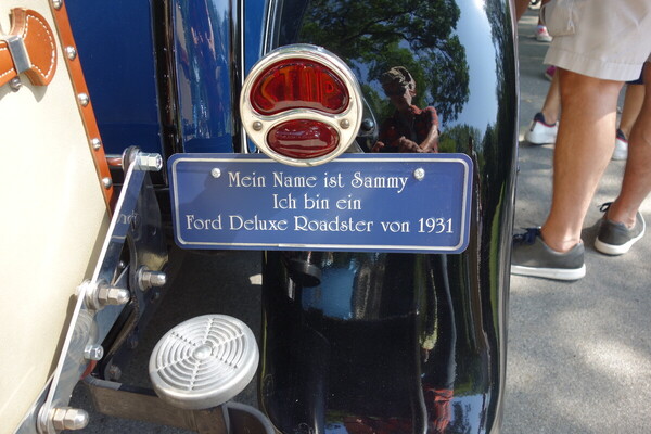 ...mit eigener Visitenkarte - Vienna Classic Days 2024