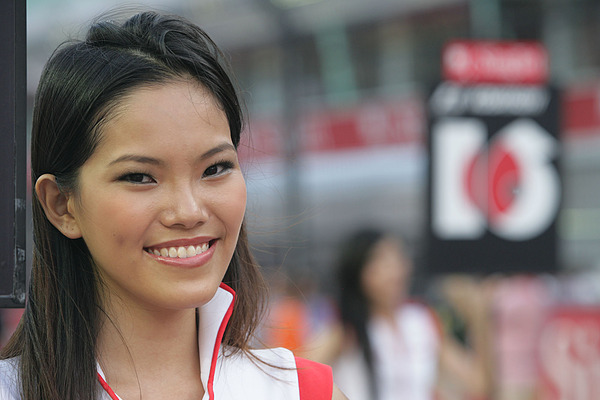 ... oder Mandelaugen, ...