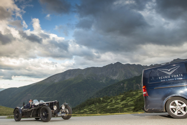 … oder Pannen, aber genau am Photospot die Inspektion zu machen, dabei …