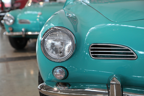 … oder auch gleich zwei Autos in derselben Farbe.