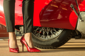 ...or the high heels at Lotus Eleven Stanguellini