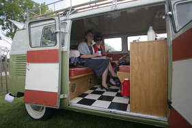 ... oder einen Kaffee trinken konnten.