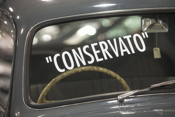 … oder nur "konserviert", was immer auch damit gemeint sei.