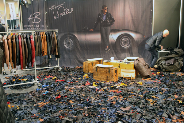 … oder wenigstens Leder auf dem Boden.