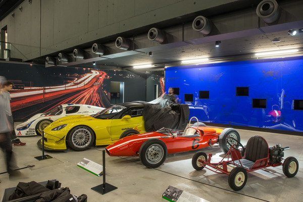 … seinem neuen Standort.