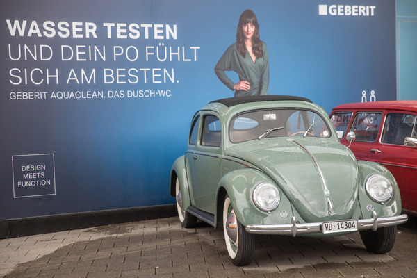 … selbst der Po fühlte sich dabei pudelwohl.