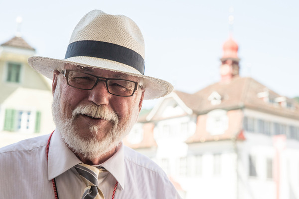 The organizer Ruedi Müller