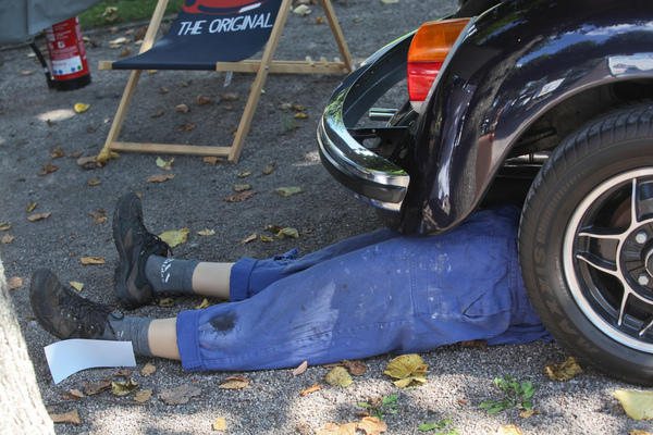 … sonst hat man plötzlich eine Panne.