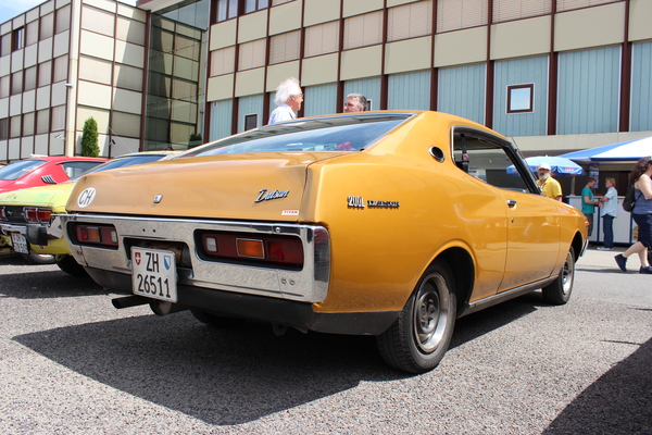 ...und der Datsun 200 L als Original - Japaner Young- und Oldtimertreffen Bleienbach 2016