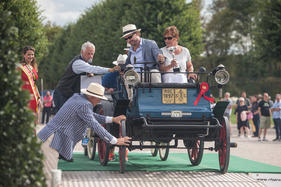 … und der Malicet&Blin musste nicht nur geschoben, sondern auch noch von aussen gelenkt werden.