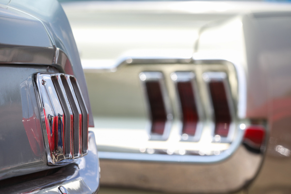 ... und die konvexen Leuchten der Jahre 1964 bis 66 - 8. Mustang & Shelby Meeting 2024