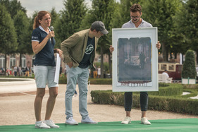 … und hier dasselbe Bild für das Zehnfache, …