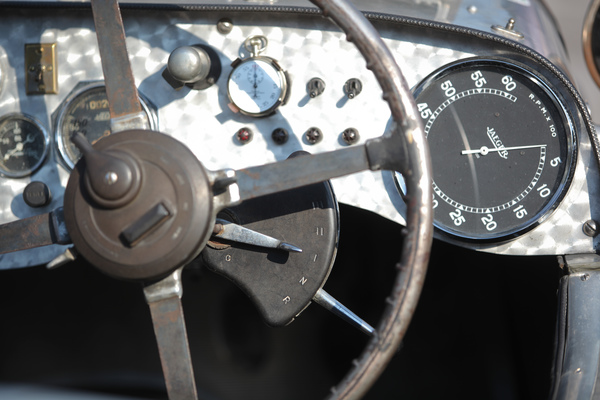 ... und so wird das Wilson-Getriebe im Riley geschaltet - Dolder Classics September 2016