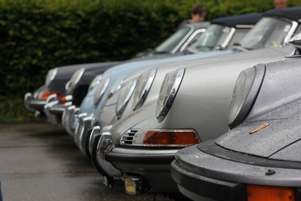 viele Urelfer und ein G-Modell - Porsche Classic Day 2012