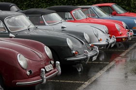 viele alte 356-Modelle, offene und geschlossene - Porsche Classic Day 2012 viele alte 356-Modelle, offene und geschlossene - Porsche Classic Day 2012