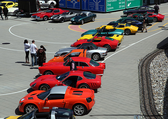 Image: Diverse range of vehicles - Impressions from the "Fantastic Plastic 2013" event